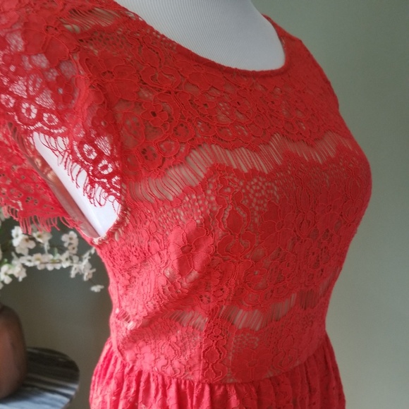 Anthropologie Katrina Lace peplum top - Picture 3 of 8